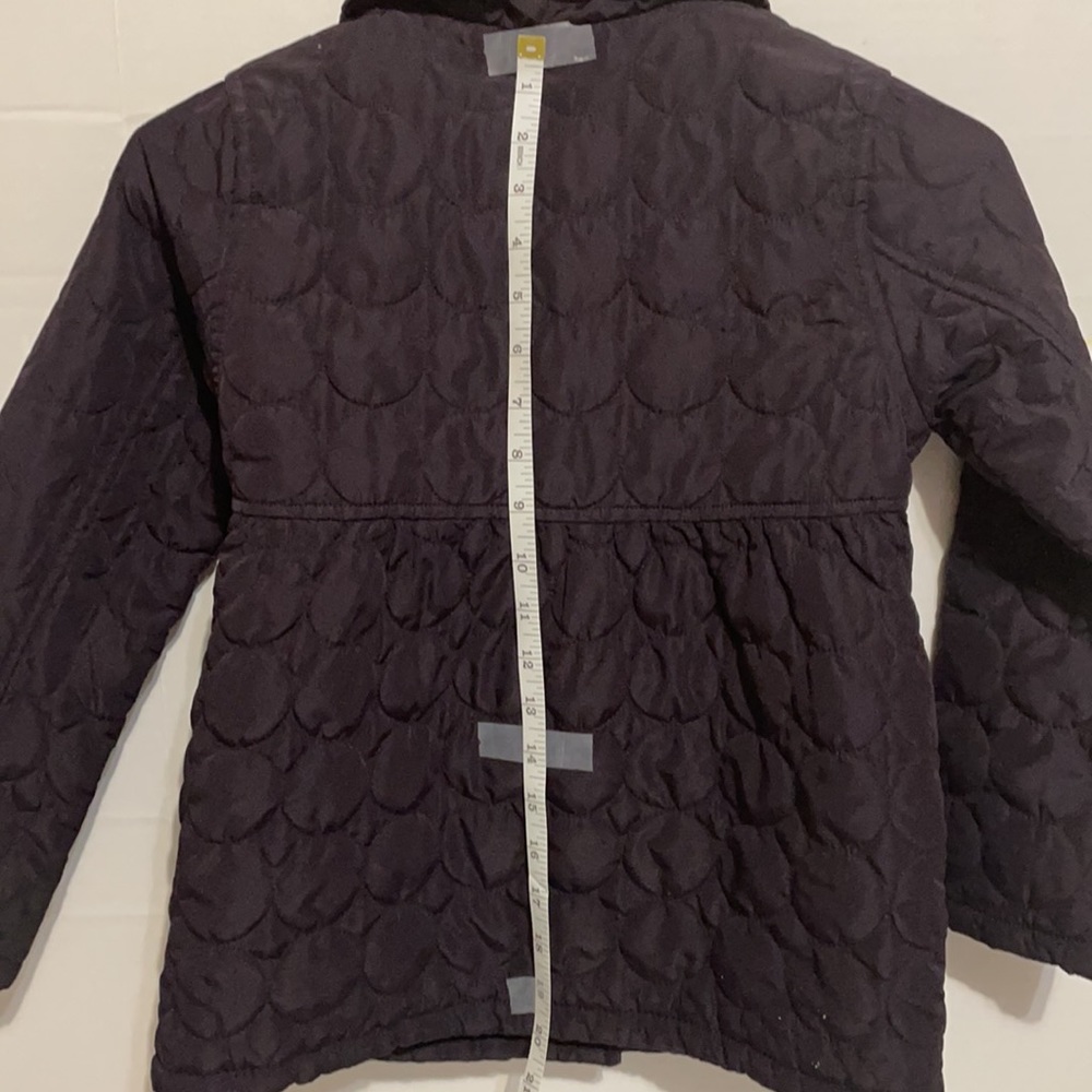 Gymboree deep purple jacket size M(7/8) - Picture 3 of 8